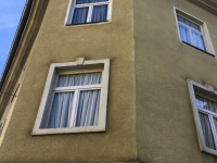 the house facade of the restaurant akropolis in the film backdrop of the german series lindenstraße in cologne