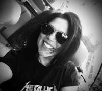 self-portrait while happy to drive the mercedes benz convertible clk