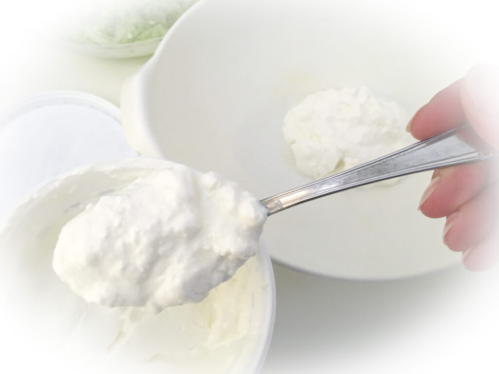 Joghurt mit 10% Fett für griechischen Tsatsiki
